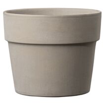 Cache-pot 20cm terre grise perfetto grafite