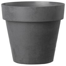 Pot de fleurs Vaso Like R anthracite Ø26x23,5cm