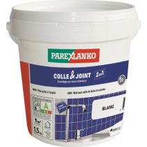 Colle & joint carrelage prêt à l'emploi blanc - PAREXLANKO