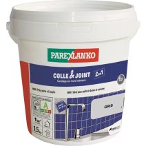 Colle & joint carrelage prêt à l'emploi gris - PAREXLANKO