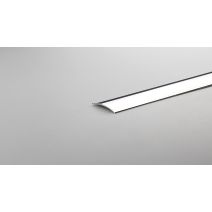 Barre de seuil demi l alu argent chromé autocollant 0.9mx0.3m - ARCANSAS