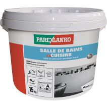 Colle carrelage en pâte salle de bain & cuisine 15 kg - PAREXLANKO