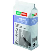 Enduit de rebouchage mural intérieur 2,5kg - PAREXLANKO