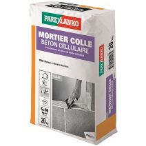 Mortier colle béton cellulaire 20kg - PAREXLANKO