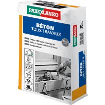 Béton tous travaux 30kg - PAREXLANKO