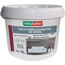 Colle plaquettes de parement en béton gris 15kg - PAREXLANKO