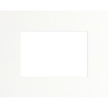 Passe-partout 18x24cm ouverture 10x15cm blanc cassé - CEANOTHE