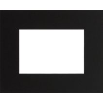 Passe-partout 18x24cm ouverture 10x15cm noir - CEANOTHE