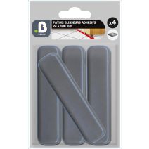 Patin glisseur gris 24x100 - B RESIST 