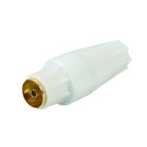 Fiche femelle coale 9.52mm connectique or - OPTEX