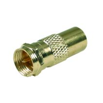 Adaptateur "f" femelle / 9,52mm mâle or - OPTEX