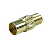 Adaptateur "f" femelle / 9,52mm femelle or - OPTEX
