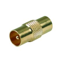 Raccord mâle/mâle connectique or 9,52mm - OPTEX