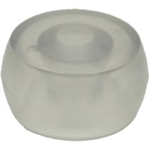 Butée élastique grand modèle transparent Ø40xh25mm - GPI