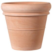 Vaso doppio bordo white 42 cm