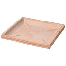 Soucoupe Carrée Toscana imperméable 25cm