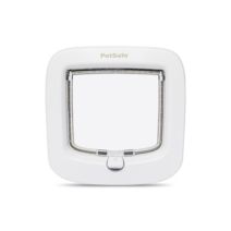 Chatière 4 positions 15cm blanc - PETSAFE