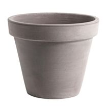 Pot Greige en Terre cuite Ø25cm