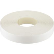 Bande de chant mélaminée thermocollante décor blanc