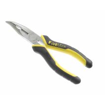 PINCE A BECS 1/2 RONDS LONGS COUDES 200MM STANLEY FATMAX