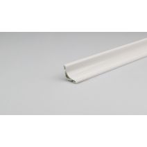 Plinthe hygiénique blanc pvc emaillé - ARCANSAS