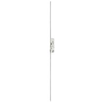 Serrure à encastrer Trimatic + 2 prolongateurs 423mm avec 1 galet - têtière 18mm - FERCO