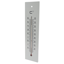 Thermomètre bois gris 30 cm - STIL