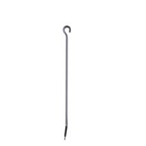Tisonnier acier Tribu 50cm gris - DIXNEUF