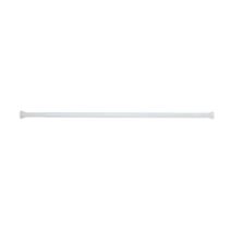barre de douche droite kreta 75-125 blanc