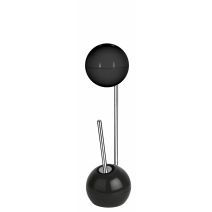 Valet bowl porte papier/porte balayette black - SPIRELLA