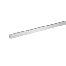 Profilé U alu anodisé argent mm. 8x8x1 - ARCANSAS