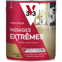 Vitrificateur passages extrêmes incolore chêne moyen satin 2.5 L - V33