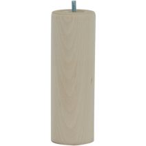 Pied de lit cylindrique brut H.200 Ø68 mm - EVOLUDIS
