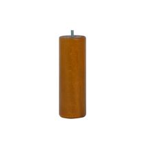 Pied de lit cylindrique merisier H.200 Ø68 mm - EVOLUDIS