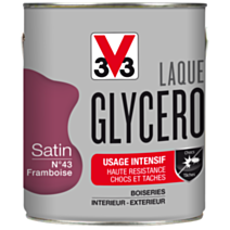 laque glycero satin 2 l framboise - V33