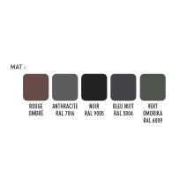 Peinture Fer Climats Extrêmes Mat Vert Omorika 0,5 L