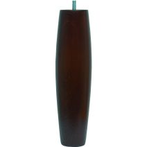 Pied de lit olive noyer h250 Ø68 mm - EVOLUDIS