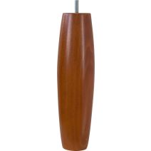 Pied de lit olive merisier h250 Ø68 mm - EVOLUDIS
