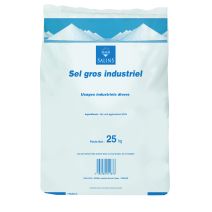 Sel de déneigement hivernal - gros sel - 25 kg - SALINS