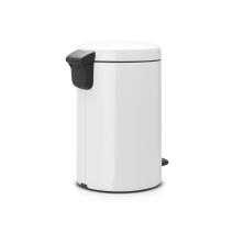 Poubelle à Pédale New Icon 12L Blanc - BRABANTIA
