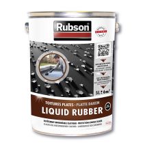 RUBSON Toitures Liquid Rubber Noir Bidon 5l