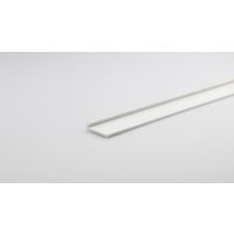 Profilé d'encadrement blanc pvc rigide mm.15x13