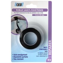Ruban multifonction 25 mm x 3 m sous blister - GEB 