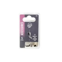 2 crochets de suspension nylon spécial cimaise