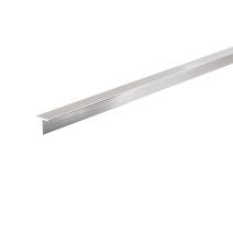 Profilé T alu anodisé chromé argent mm. 15x15x1.5 - ARCANSAS