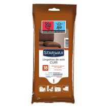 Lingettes soin cuir - STARWAX