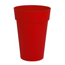 Vase haut Toscane ⌀46 x 65 cm rouge rubis - EDA