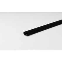Profilé flexible noir pvc rigide mm.5