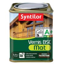 Vernis BSC mat 0.25l chene clair - SYNTILOR