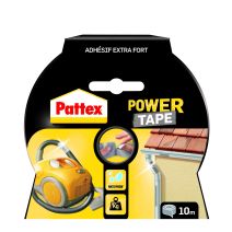Pattex adhésifs réparation power tape gris etui 10m - PATTEX